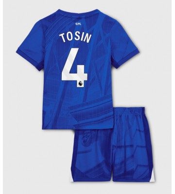 Chelsea Tosin Adarabioyo #4 Hemmaställ Barn 2025-26 Kortärmad (+ Korta byxor)
